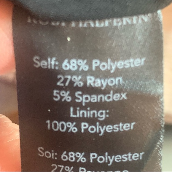 NWT KOBI HALPERIN Prima Cross Front Halter Dress Ponte Knit Azure Blue Size M - Picture 15 of 15